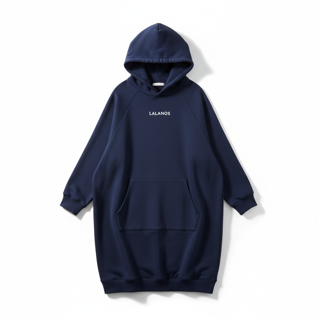 LALANOS 长款运动帽衫